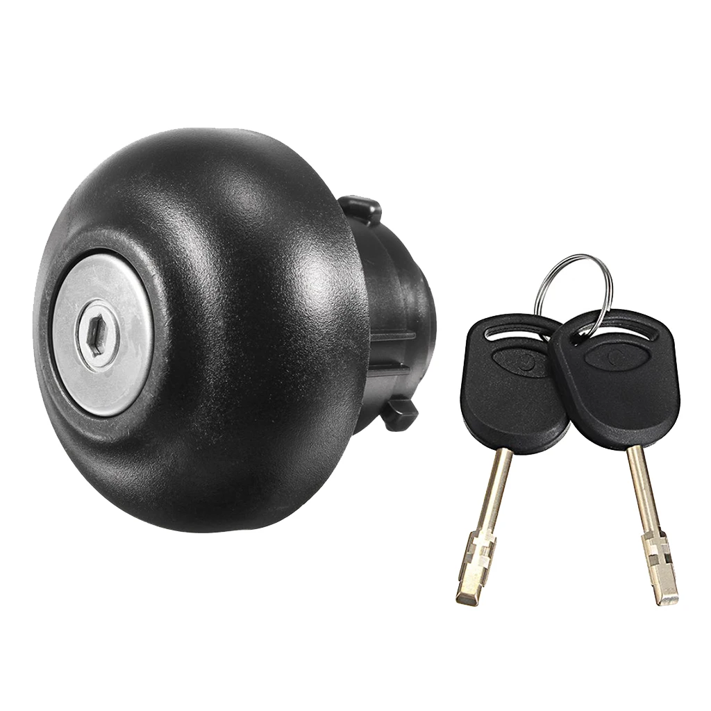Auto Car Fuel Tank Filler Cap Cover Fit For Ford Transit 2006-2019, ABS Plastic