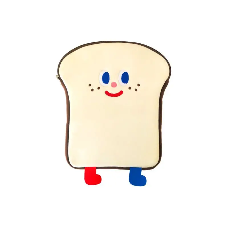 

Cartoon Toast Tablet Protective Case Laptop Bag for iPad Pro 9.7/10.5/11in L9BE