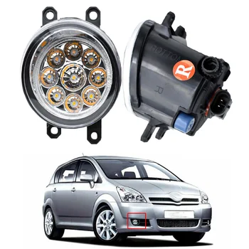 

2pcs Car Front Bumper Halogen Fog Lamp LED Fog Lights H11 12V For Corolla Verso MPV ZER ZZE R1 2007 2008 2009