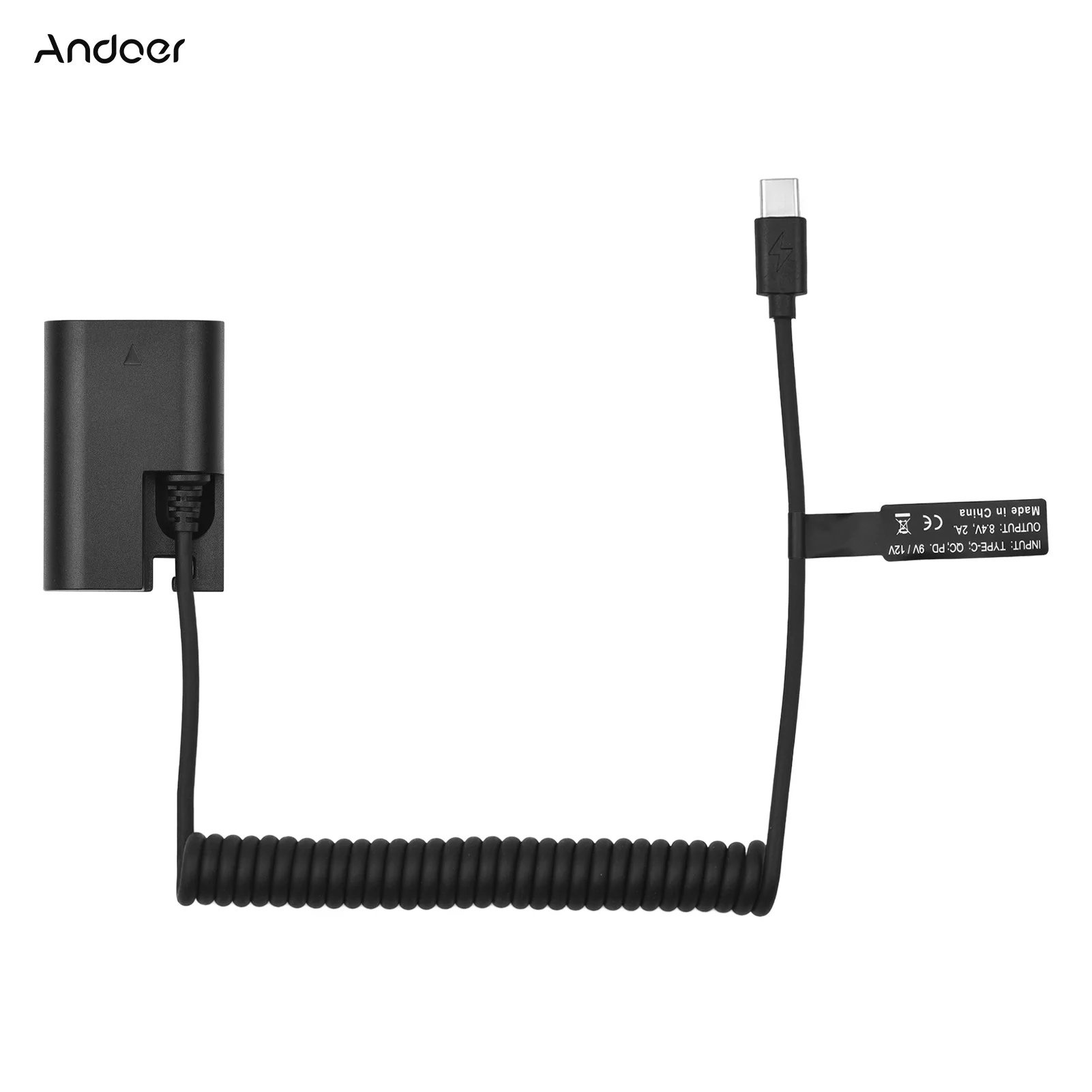 Вспышка Andoer для подключения внешней вспышки аккумулятора DR-E6 USB Type-C Canon EOS R R5 R6 90D 70D