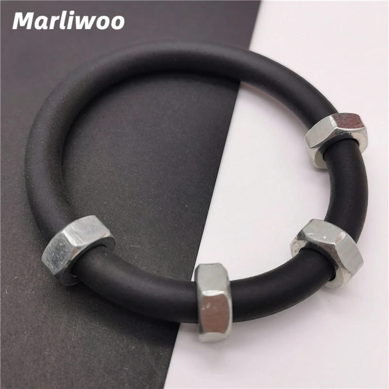 Marliwoo новые винтовые браслеты странного дизайна для женщин ручная работа