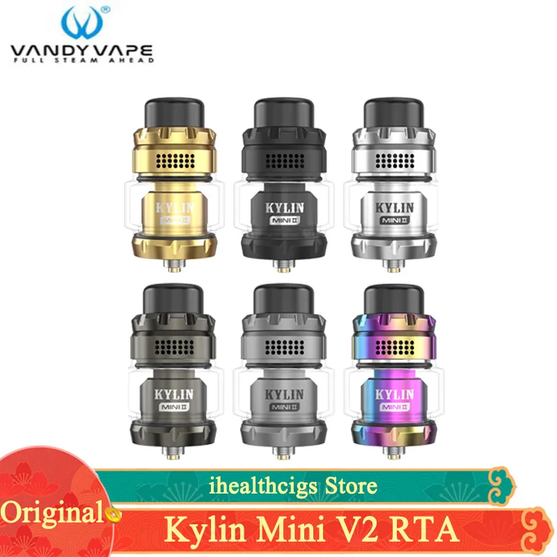 Оригинальная электронная сигарета Vandy Vape Kylin mini V2 RTA Tank 5 мл атомайзер подходит для