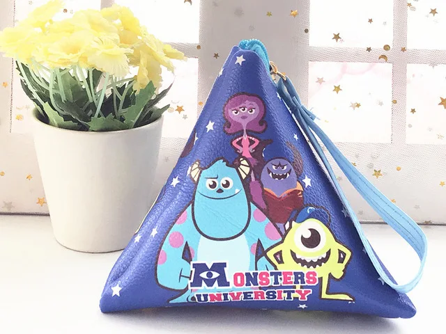 Disney Микки принцесса Стич монета милый pu кошелек леди Макияж ручной клатч мультфильм макияж сумка для хранения - Цвет: 9