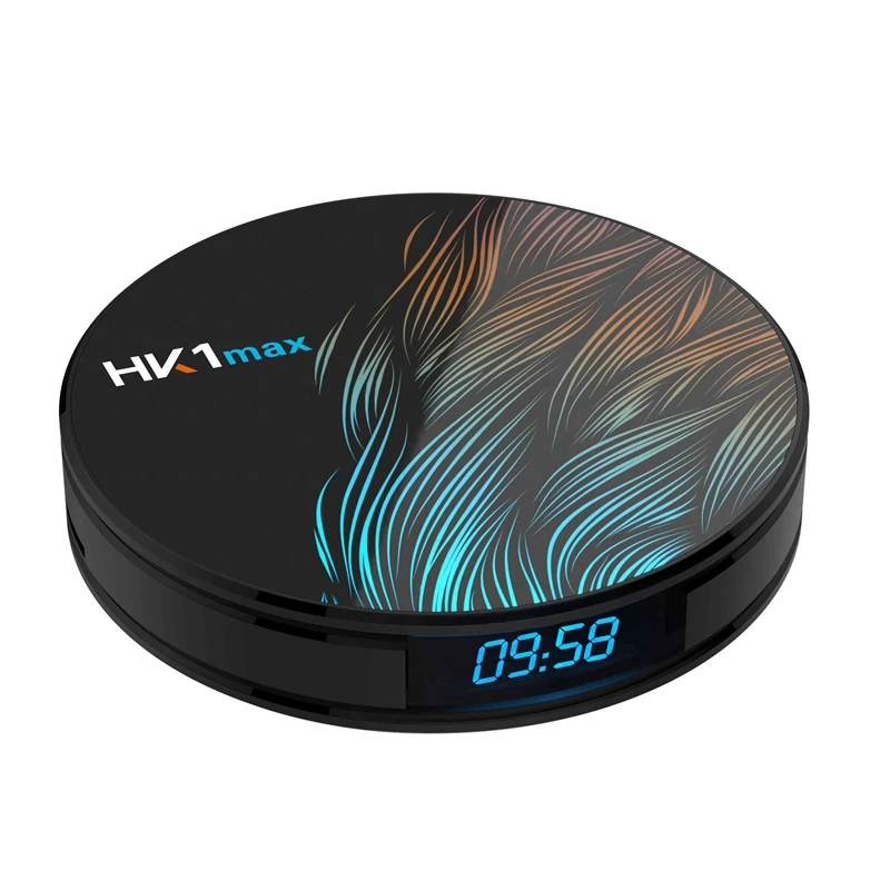 AAAE Top-Android 9.0 Tv Box Hk1 Max 4Gb Rk3328 Quad Core Smart Tv 2.4G&5Ghz Wifi Bluetooth 4K 1080P Set Top Box