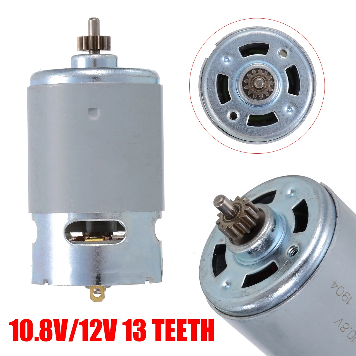 

13 Teeth Motor 10.8V/12V Replace For BOSCH GSR10.8-2-LI GSR120-LI GSR10.8V-LI-2 Durable Motor Parts Accessories 75mm Length