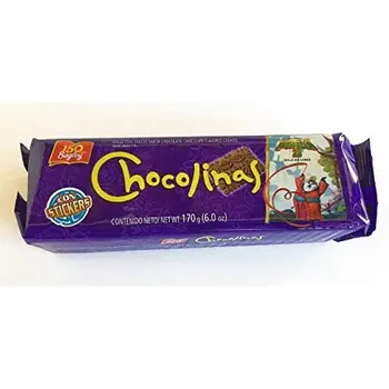 

Galletitas CHOCOLINAS de Chocolate de BAGLEY. Las autenticas galletitas Argentinas.