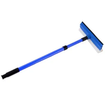 

Hot Sale Lengthened Window Squeegee Cleaner Brush Shower Car Wiper Sponge Long Handle cleaning brush Window Cleaner #25