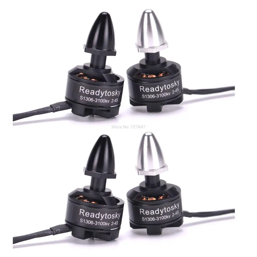 

1306 3100KV 2-4s Brushless Motor For Diatone 150 180 210 Quadcopter Multicopter CW & CCW 4Pcs/lot