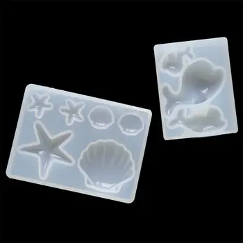 

Starfish Shell Dolphin Polymer Clay Silicone Mold,Crafting, Resin Epoxy Y4QB