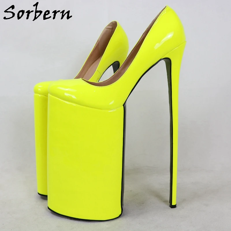 Sorbern 30Cm Extreme High Heel Pump Women Shoes Cross Dresser