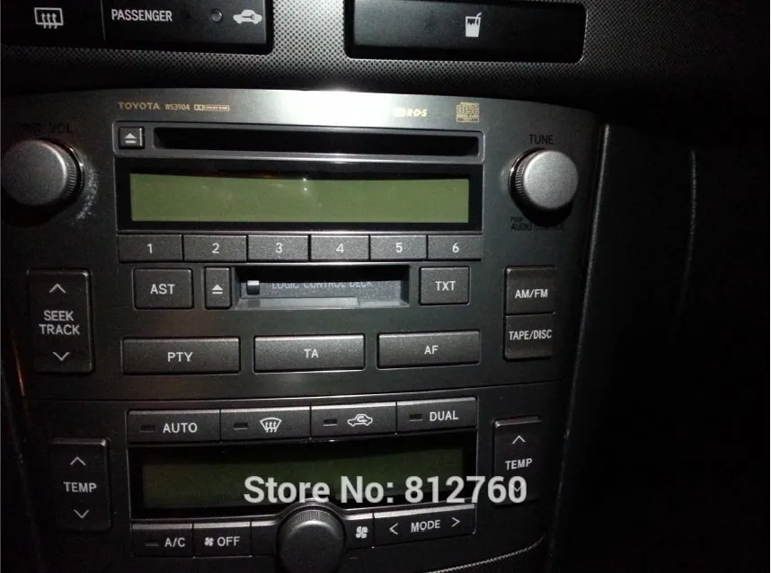 Автомагнитола 2 Din с четырёхъядерным процессором Android 1280*480 DVD GPS навигацией для Toyota