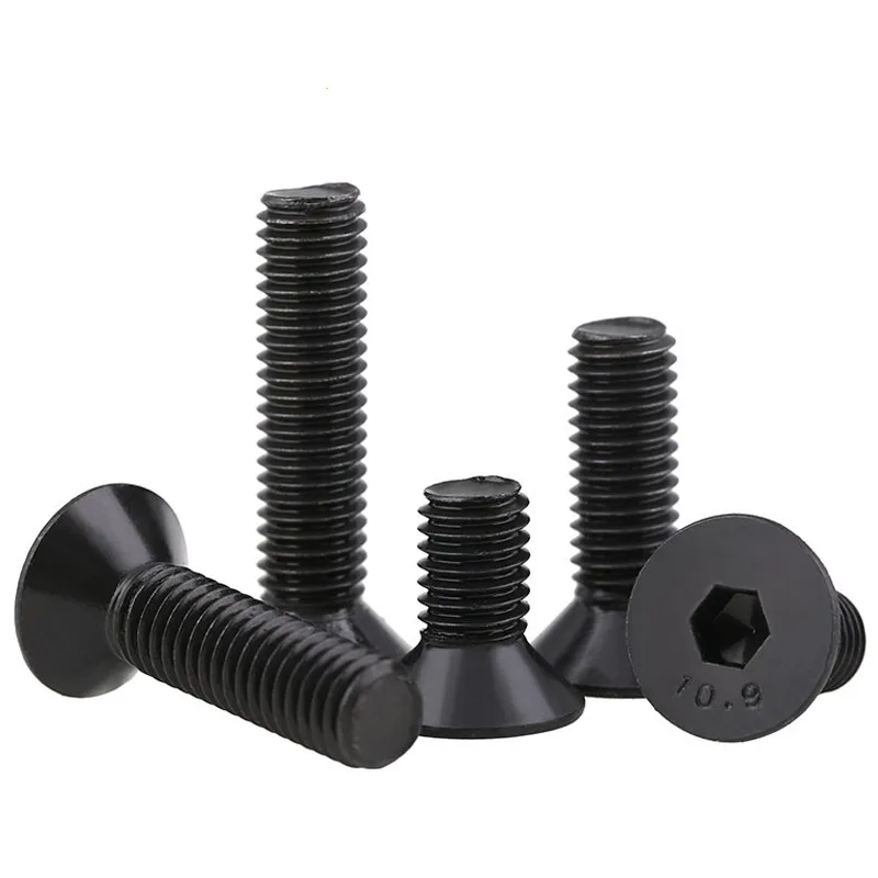 High-quality 250pcs M2(2mm) Alloy Steel High Tensile Allen Bolts Hex Button Flat Socket Head Cap Screws Nuts Set combination