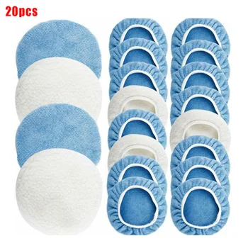 

Polishing sleeve Polishing Sleeve 20pcs 7-8 Inch Polisher Pad New Useful