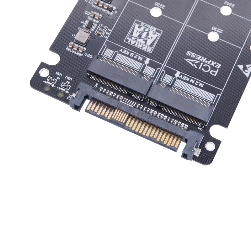 SSD Adapter M.2 SSD to U.2 Adapter M2 SATA NVMe Key B/M NGFF to PCI-e U2 SFF-8639 Conversion PCIe M2 for PC Computer,hard drive adapter,ssd adapter
