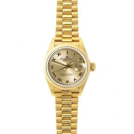 

Luxury Brand New Women Stainless Steel Sapphire Watch Lady Automatic Mechanical Diamond Silver Gold Rome Black Datejust 26mm