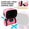 2022 New Toy Pink Robot Intelligent Robot Toy Dance Sing Repeating Recorder Touch Control Voice Control Gift Toy for Kids Age3+ 3