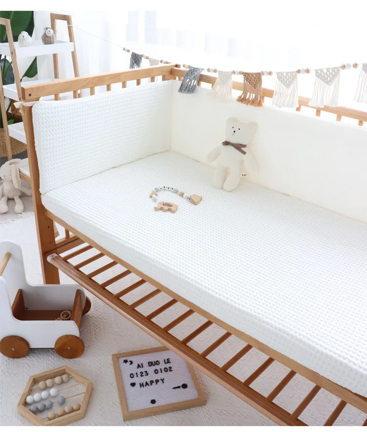 Baby Bed Bumper Para Recém-nascidos Meninas Meninos