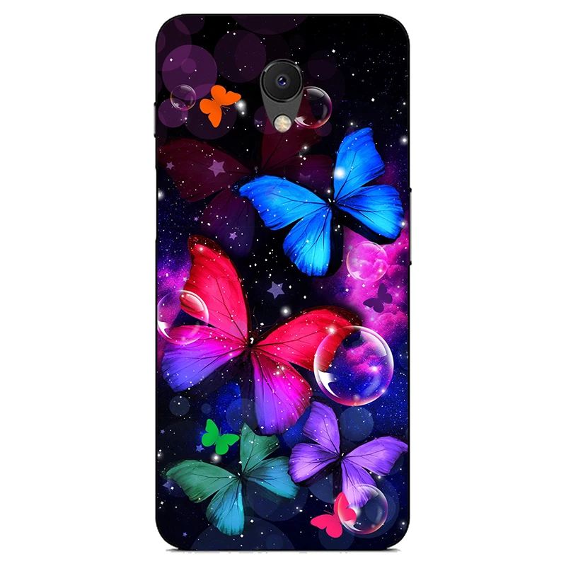 Модный чехол с принтом для Meizu M6 M6S Meilan S6 M5 Note M5S Mini крутой Мягкий силиконовый