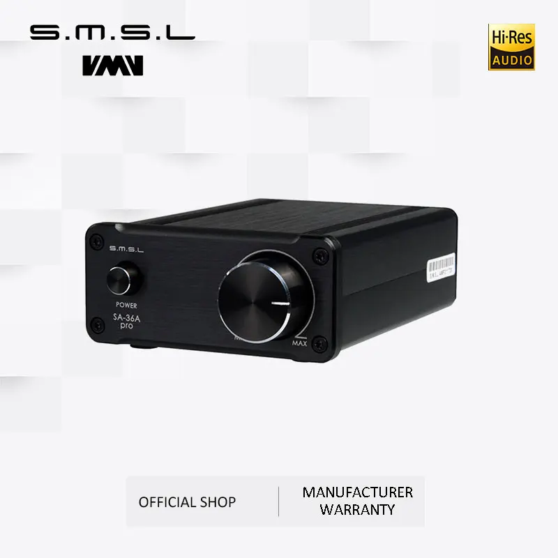 SMSL SA 36A Pro AMP HIFI Большой мощный Цифровой Интегрированный стерео усилитель Tripath с 12V
