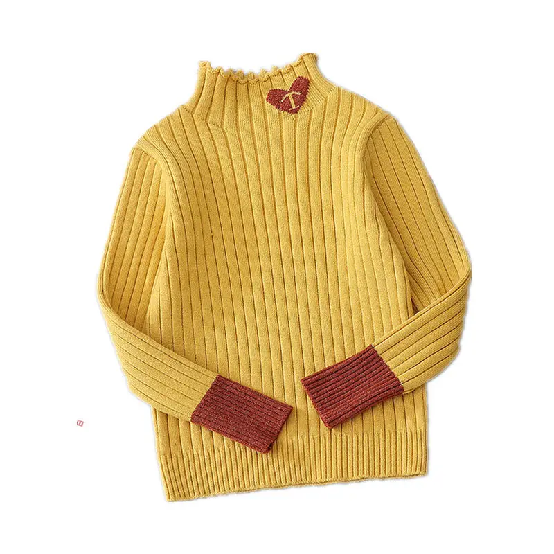 Свитер для девочек коллекция весна-осень 2020 модные вязаные пуловеры школьников