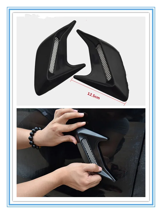 A mesh side covering shark brand auto adhesive car cover fake air decoration sticker for Volkswagen All models are general | Автомобили и