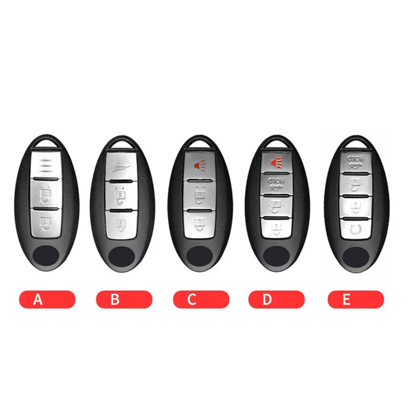 Cover Telecomando/chiave per Nissan Qashqai J10 J11 Tiida XTrail T31 T32 Juke Altima Pathfinder prende i colpi per Infiniti - Hf8de9b6fc787424d847501248edeb06eX