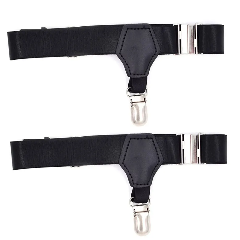 1 Pair Elastic Adjustable Garters Men Socks Stays Holder Outdoor Universal Comfortable Lightweight Non Slip Suspender#2