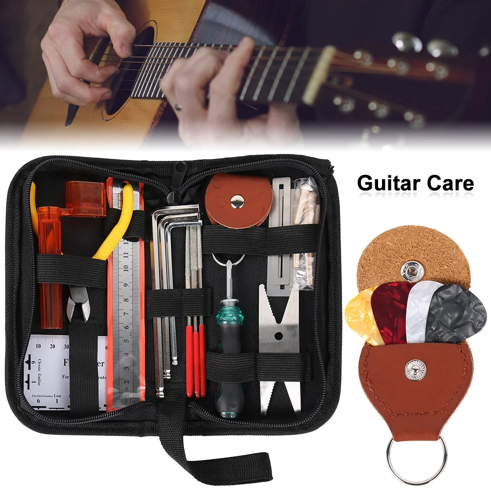 

Guitar Repairing Maintenance Tools Electric Guitar Repair String Organizer String Action Ruler Gauge Measuring Tool Accessrories