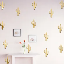 Funlife напрямую от производителя, лидер продаж, детская комната украшение стены Стикеры s экологически чистые растение кактус стены Стикеры м