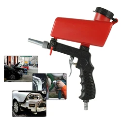 Machine à sabler à Air portable ABS, 1/4 pouces, 90psi, flux réglable, sablage pratique, polissage par pulvérisation, élimination de la rouille 