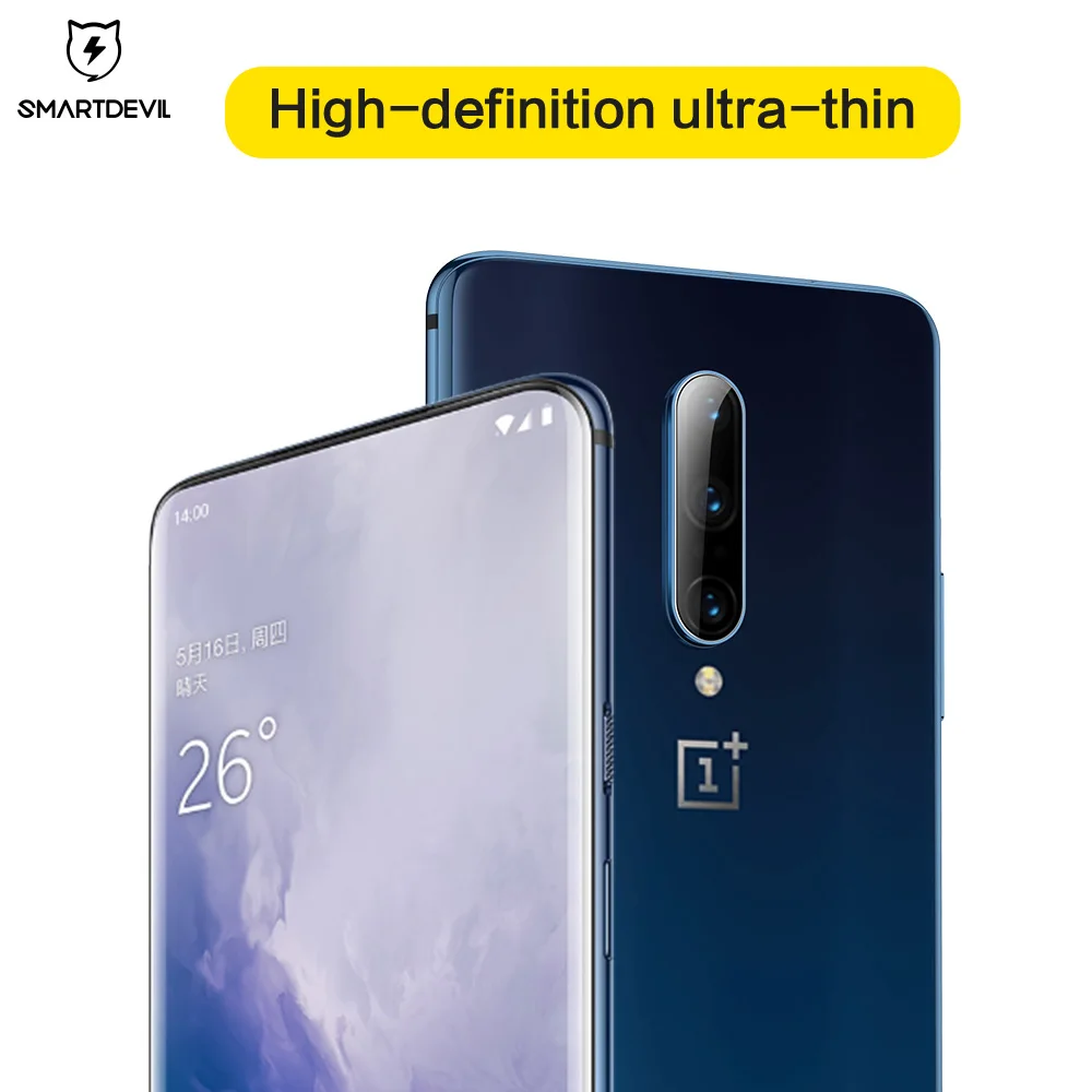Защитное стекло SmartDevil 2 шт. закаленное для объектива камеры oneplus 7 T Защитная