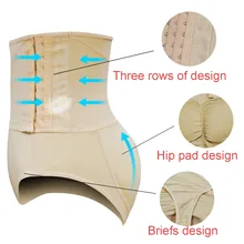 ButtLifer Поддельные Высокая талия живот похудение увеличивающая подкладка для ягодиц бедра Корректирующее белье для подтяжки ягодиц животик Контроль Нижнее белье плюс размер женщин