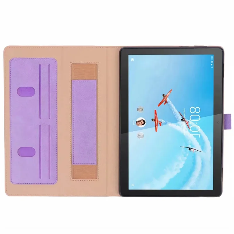 Складной чехол для Lenovo Tab M10 M 10 ТБ x505x умный кожаный планшета M10|Чехлы планшетов и