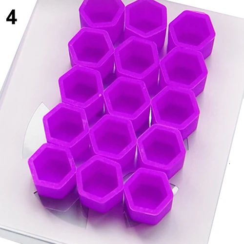 20pcs 17mm Wheel Nut Covers Luminous 19mm 21mm Car Bolt Caps Wheel Nuts Silicone Covers Practical Hub Screw Cap Protector