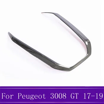 

Stainless Steel Front Reading Light Box Interior Modification Light Decor Frame For Peugeot 4008 2017-2019 Car Accessories