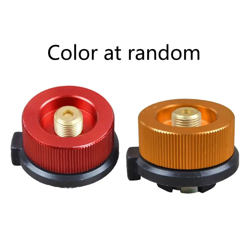 

Camping Stove Convert Adapter Nozzle Bottle Type Butane Auto-Off Gas Cartridge