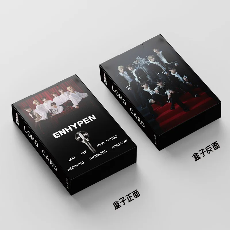 54 шт./кор. KPOP ENHYPEN Lomo открытка фотооткрытка коллекционная картина подарок для