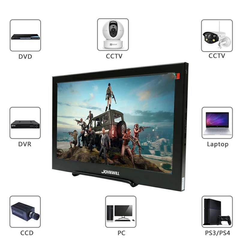 15," монитор ips сенсорный экран ЖК дисплея компьютера Raspberry Pi 1920x1080 ips портативный HDMI USB игровой монитор компьютер для PS4 Xbox360