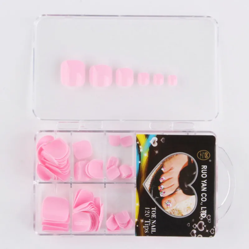 pink 13 цветов летние французские конфетные накладные ногти для ногтей натуральные красочные накладные ногти для ногтей искусственные полностью покрытые украшения для ногтей - Цвет: pink