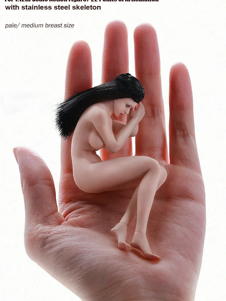 TBLeague 1/12 женской фигуры модель тела бледной кожей бесшовные экшн PHMB2018-T01A для