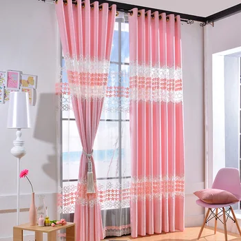 

European Jacquard Shading Curtains for Living Dining Room Bedroom.