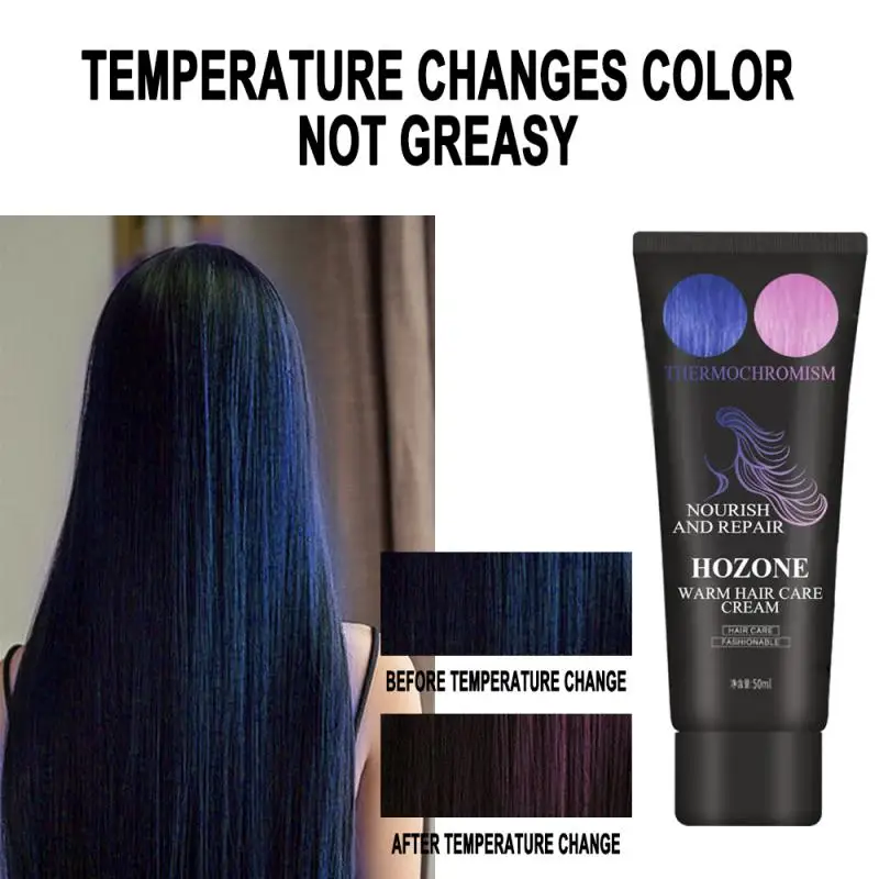 50ml Unisex Hair Dye Natural Health Fast Hair Coloring Thermal
