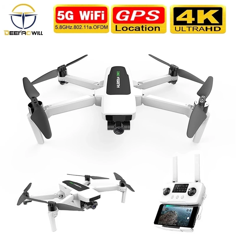 2020 Новый HUBSAN Zino 2 дрона с дистанционным управлением Pro 4K HD GPS WiFi Мультикоптер 8 км в