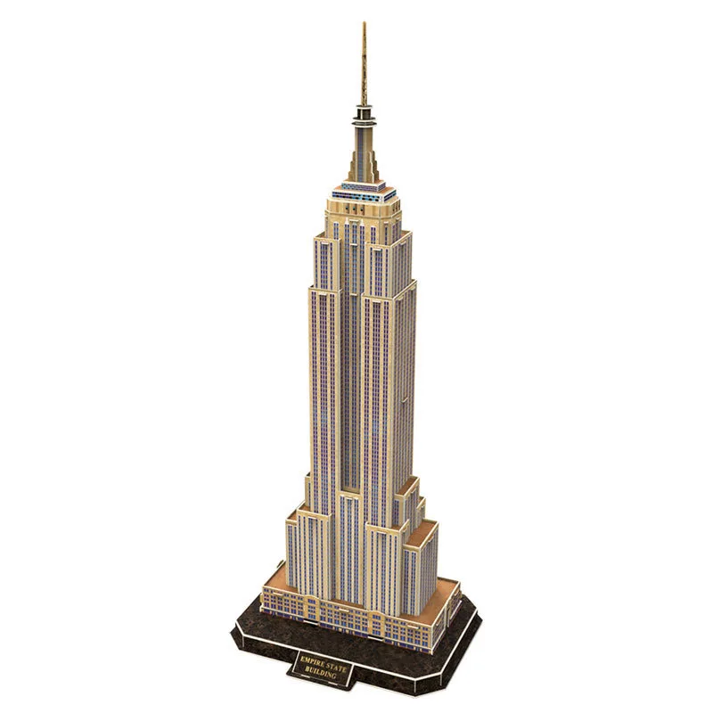 Neue Gebaude Puzzle Spielzeug 3d Puzzle Das Empire State Building Modell Set Bildung Spielzeug Fur Kinder Puzzle Educational Empire Stateempire State Building Model Aliexpress