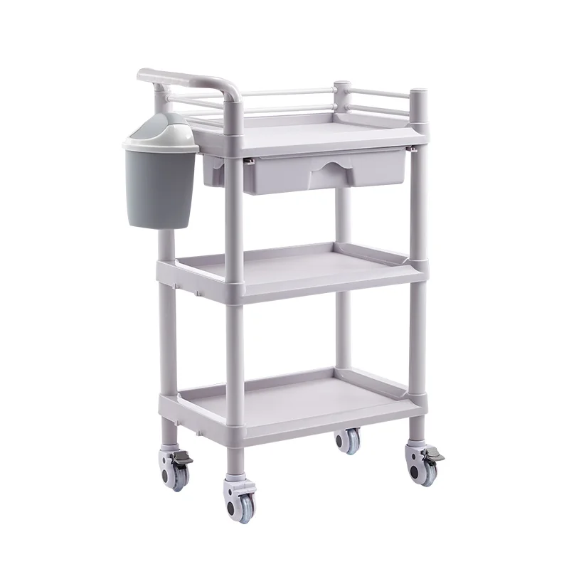 

Japanese Cosmetology Car Cosmetology Special Hand Push Tool Car Tinder Car Instrument Treatment Car Trolley Shelf