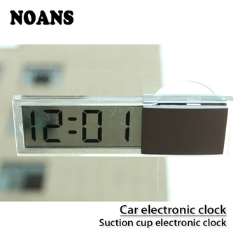 

NOANS Suction Cup Electronic Clock Car LCD Display Digital For Honda Accord 2003-2007 Fit Mercedes Benz W211 Opel vectra c corsa