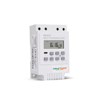 

TM616W-4 Digital Electronic Timer 220V 30A Weekly Programmable Relay Controller