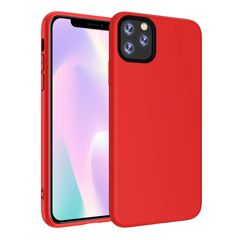 

Official Liquid Silicone Phone Case For iPhone 11 Pro XS Max XR X 7 8 6 S 6S Plus Candy Color Slim Cover For iphone 11Pro Max