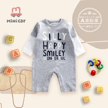 

Car Boy Baby Romper Spring And Autumn Bodysuit Baby Going Out To Climb Hip Suit Full Moon Clothes Man
