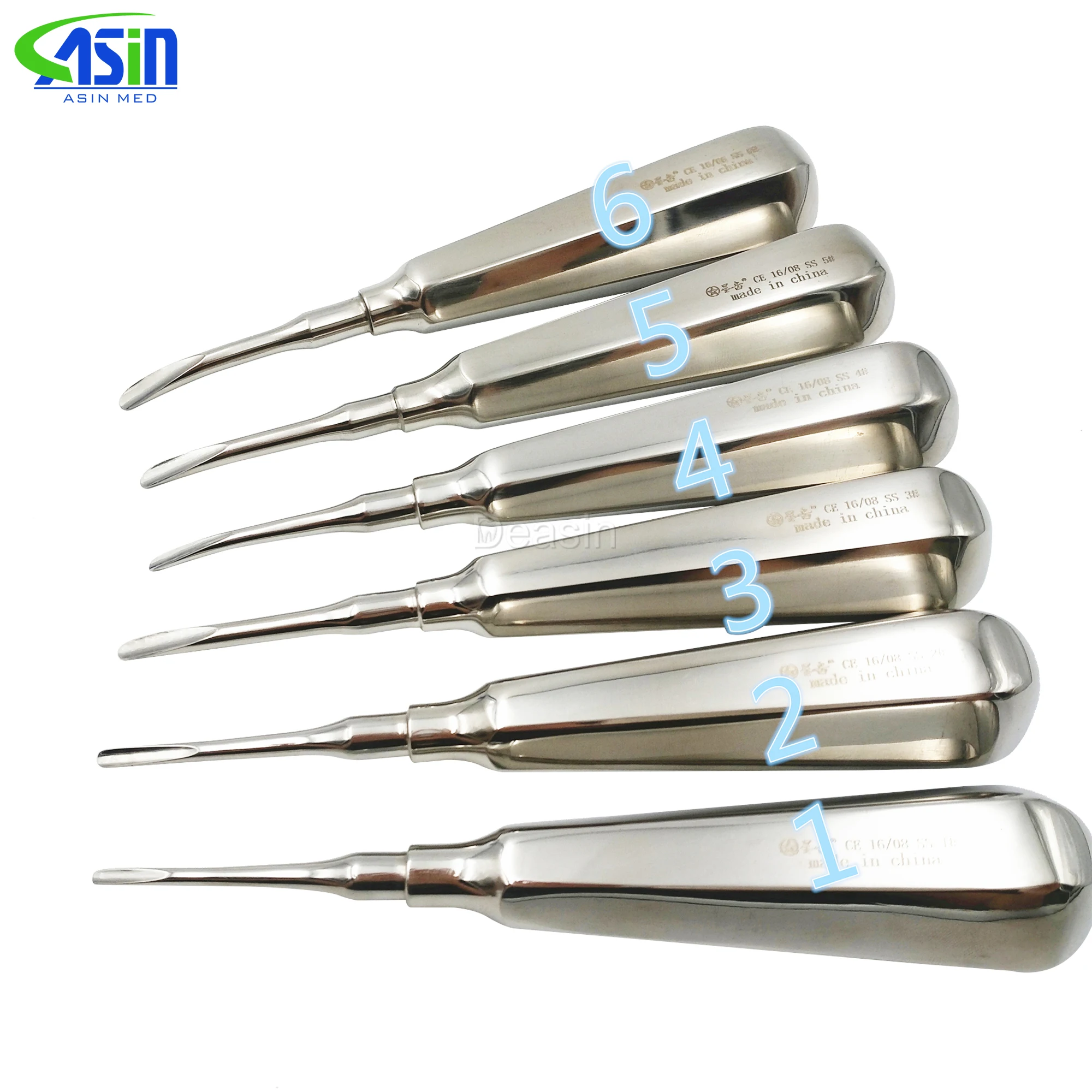 

free shipping good dental curved root elevator for dentistry dentist Minimally invasive tooth extraction dental teeth whitening